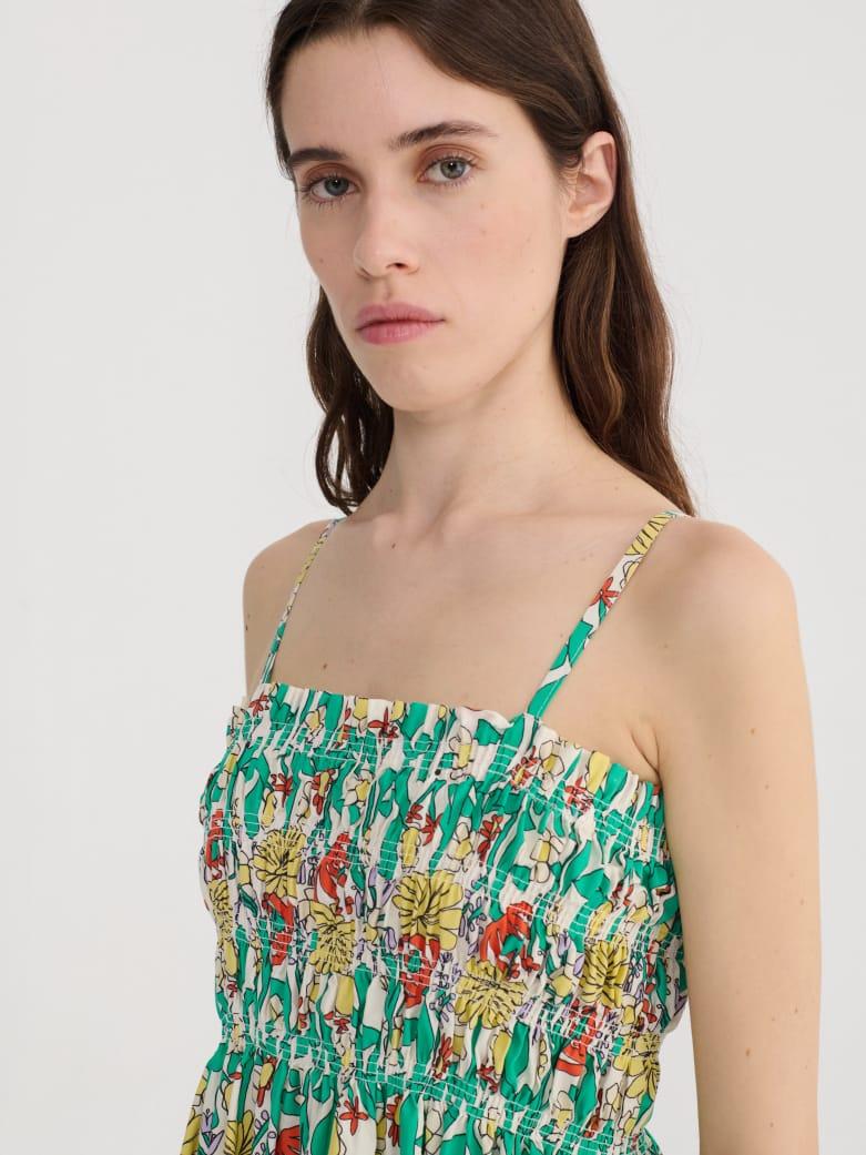 Bobo Choses Color Herbalist Gathered Bustier Dress Kleid bunt 